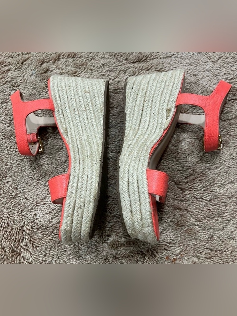 Kate Spade Tarin' Platform Espadrille Wedge Sandal * Size 10 - Picture 11 of 16